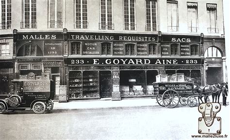 history of goyard paris.